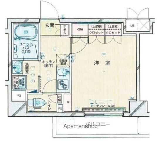 【ルーブル川崎上平間弐番館の間取り】