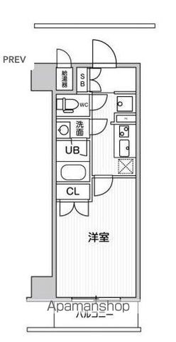 LUNIQ高島平の間取り写真