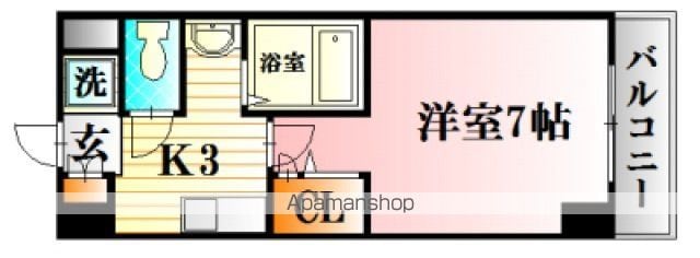 イマニシビルの間取り写真