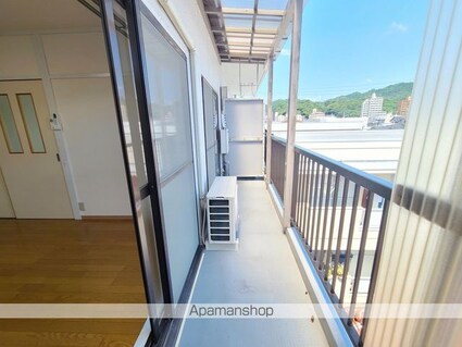コーポ永田[2DK/38.71m2]のバルコニー