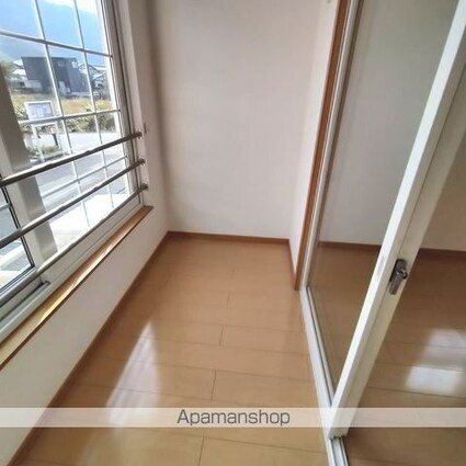 ベルヴィル松代　Ａ[1LDK/48.58m2]のバルコニー