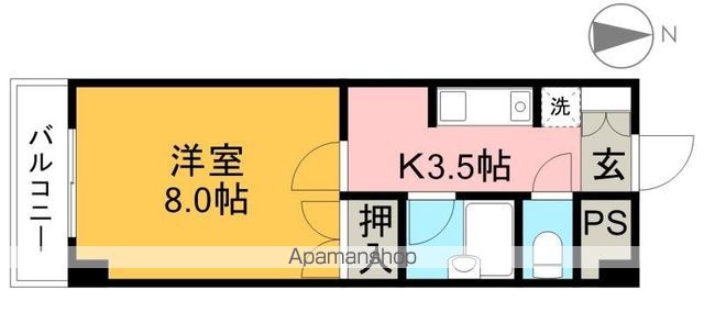 ミタニマンションIIIの間取り写真