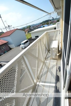 メイプルコートＢ[1LDK/42.25m2]のバルコニー