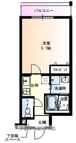 フジパレス遠里小野V番館の間取り写真