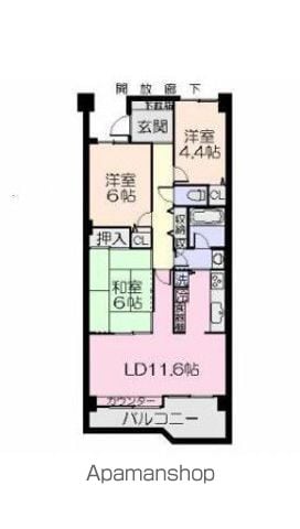 東急ドエルアルス西千葉の間取り