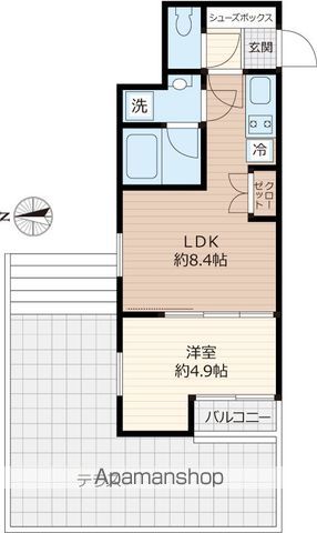 BEVERLY HOMES 赤塚公園IIの間取り写真