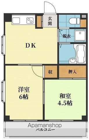 タクティ三津屋の間取り写真