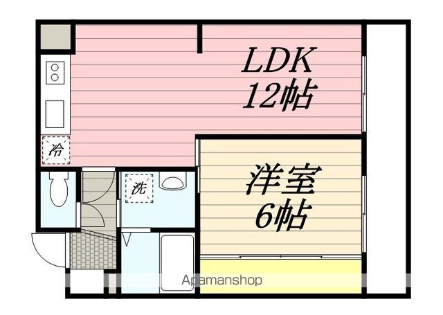 【和歌山市和歌浦南のマンションの間取り】