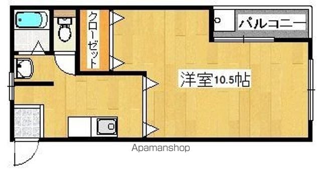 山之内サンハイツの間取り写真