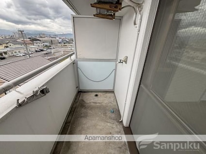 グリーンハイム[1DK/31.32m2]のバルコニー