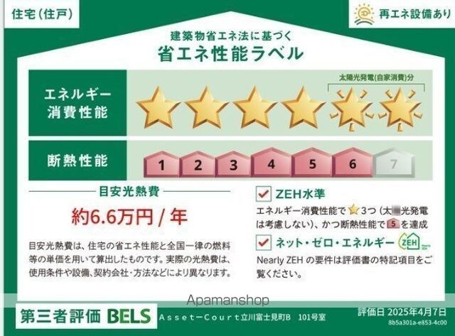 Ａｓｓｅｔ－Ｃｏｕｒｔ立川富士見町Ｂ[1LDK/37.6m2]のその他内装1