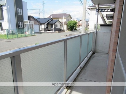 エクセルムＱＤ[2LDK/60.8m2]のバルコニー