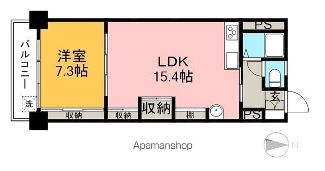 サワベマンションの間取り写真