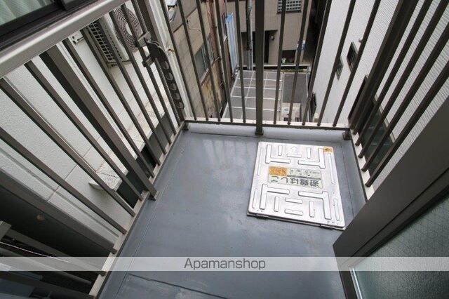 東京都台東区東上野６丁目[1R/37.82m2]のバルコニー