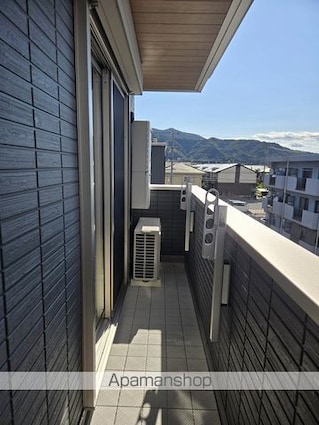 Ｄーｒｅｓｉｄｅｎｃｅ多治米東Ｎ[1LDK/36.54m2]のバルコニー