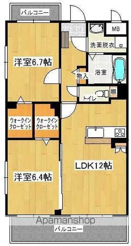 STMソシアの間取り写真