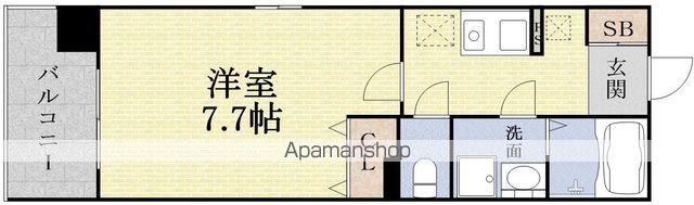 パセオ十三東の間取り写真