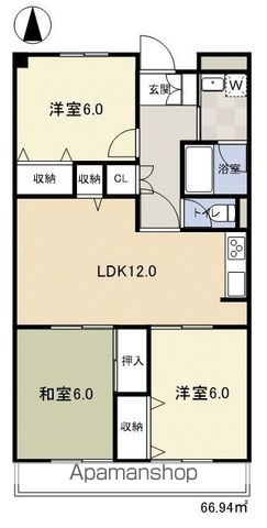 古舎TSUKAMAの間取り写真