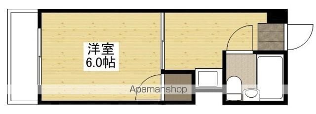 BAUHAUS祇園新道の間取り写真