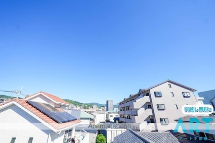 愛媛県松山市道後今市[1DK/20.92m2]の眺望