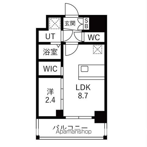 メイクス岩塚EASTの間取り写真