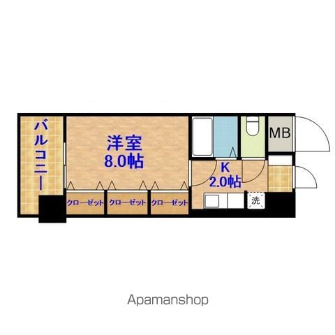 GRASS SQUARE 六番館の間取り写真