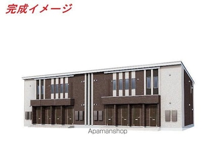 仮称）室町アパート工事[1LDK/42.81m2]の外観