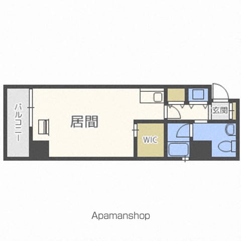 プライマル札幌北4条の間取り写真