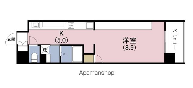 アーバネックス心斎橋EASTの間取り写真