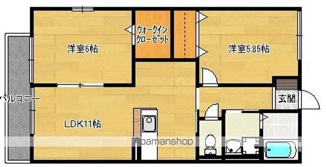 ヴィラソフィアの間取り写真