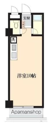 フリーデンハイム四谷[1R/22.62m2]の間取図