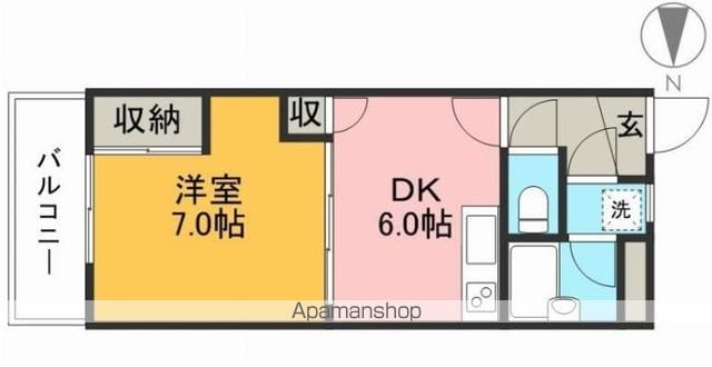 新井マンションの間取り写真