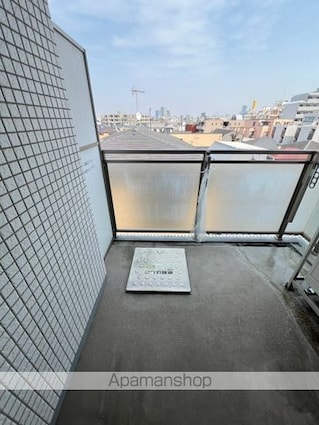 東京都中野区中野５丁目[1LDK/42.46m2]のバルコニー