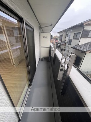 シャノワール[1K/27.63m2]のバルコニー