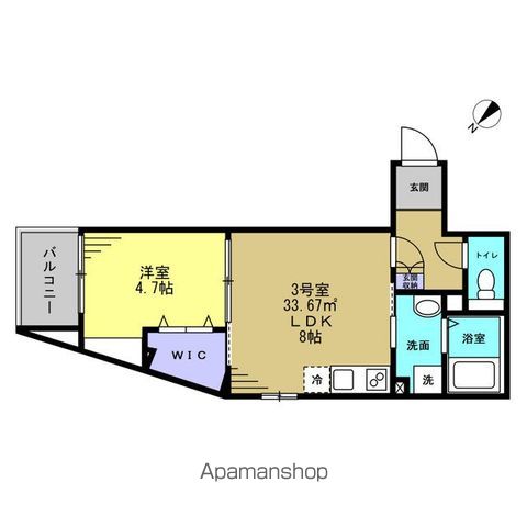 AJ津田沼018の間取り写真