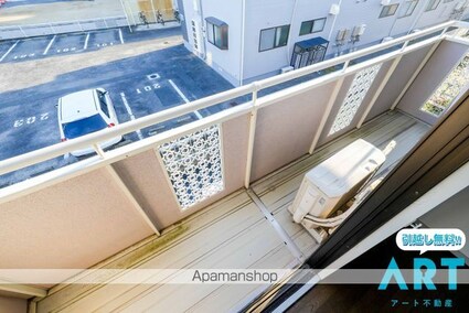 グランドール北土居　Ｂ棟[2LDK/56.8m2]のバルコニー