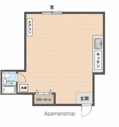 フレッシュコーエイの間取り写真