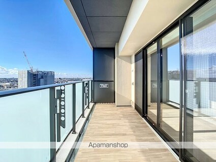 ブライトタウン天竜川駅前フレシア[3LDK/74.22m2]のバルコニー