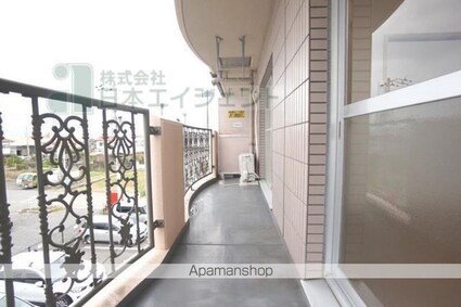 シャルマン市坪[2LDK/60.48m2]のバルコニー