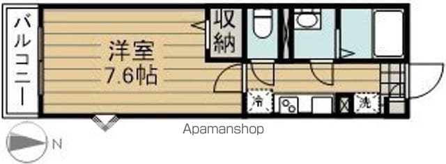 アウラ武蔵浦和の間取り写真