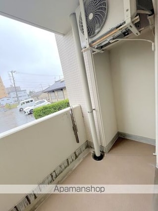 福島県福島市三河南町[1K/24.9m2]のバルコニー