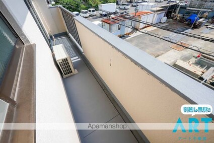 ＨＩＳＡ山越[1DK/25.2m2]のバルコニー