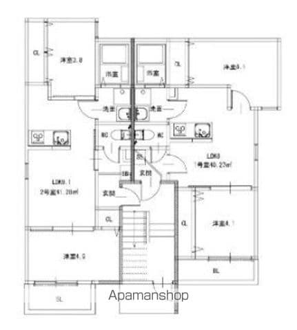 【ＨＡＬＥ　ＬＥＡ笹原の間取り】