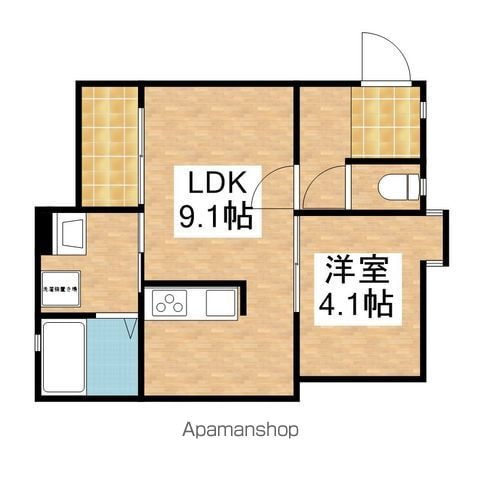 VILLA桜山の間取り写真