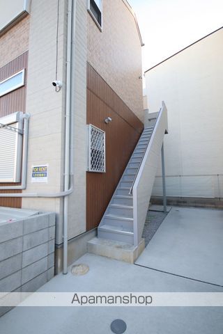 クレール霞[1K/20.49m2]のエントランス