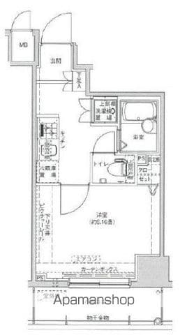 【ドルチェ東京向島弐番館の間取り】