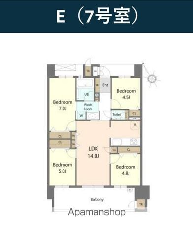 SーRESIDENCE愛宕SOUTHの間取り写真