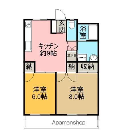マンションみやびの間取り写真