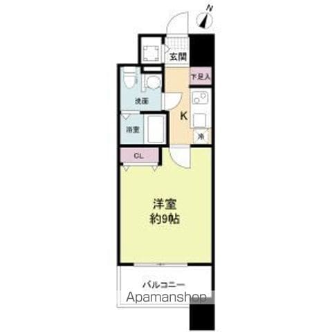 プラウドフラット新大阪の間取り写真
