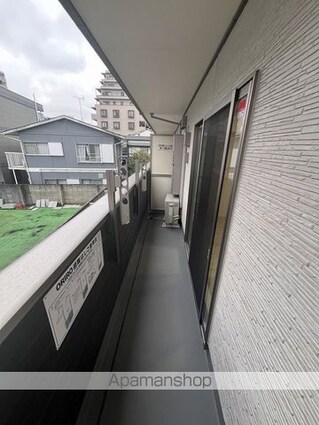 シャノワール[1K/27.63m2]のバルコニー